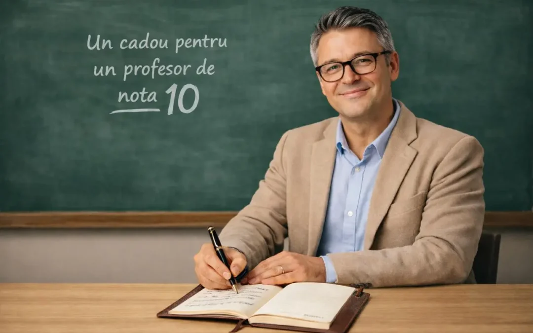 Cadouri pentru profesori – idei elegante care transmit recunoștință 